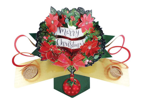 Picture of XMAS-3D POPUP CARD WREATH